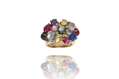 Anello con pietre - Asta Preziosi