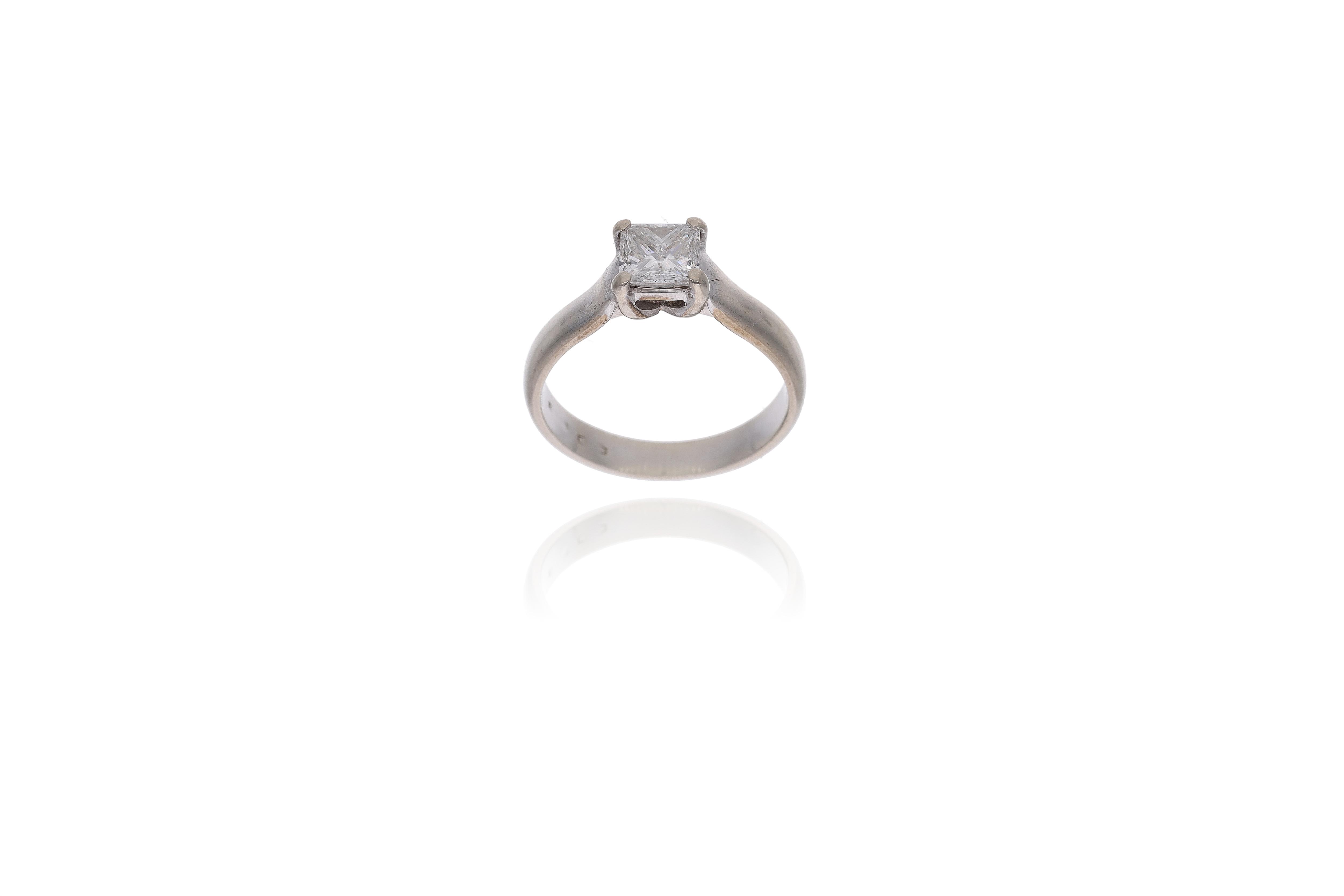 Anello con diamante - Asta Preziosi