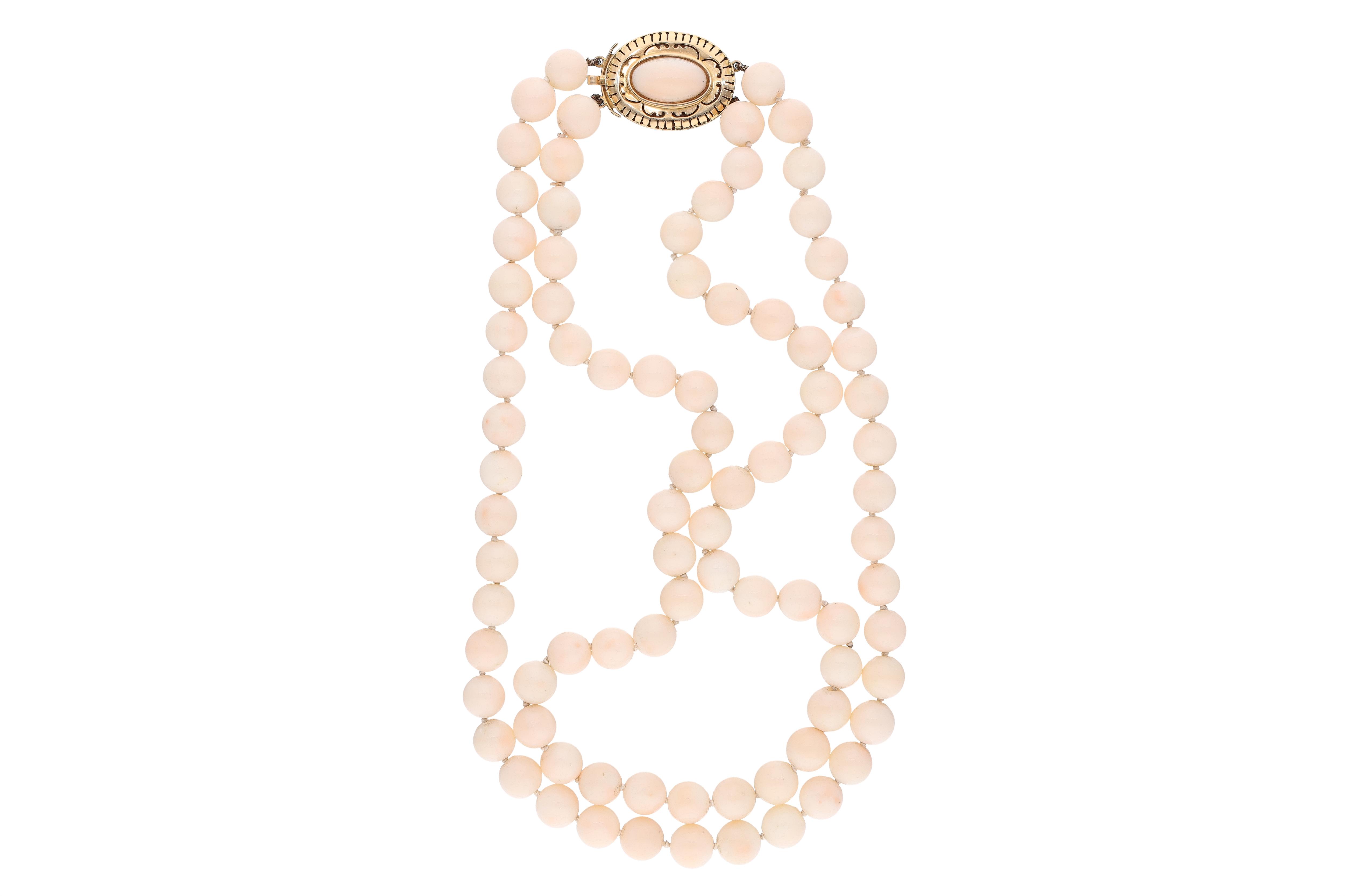 Collana con corallo - Asta Preziosi