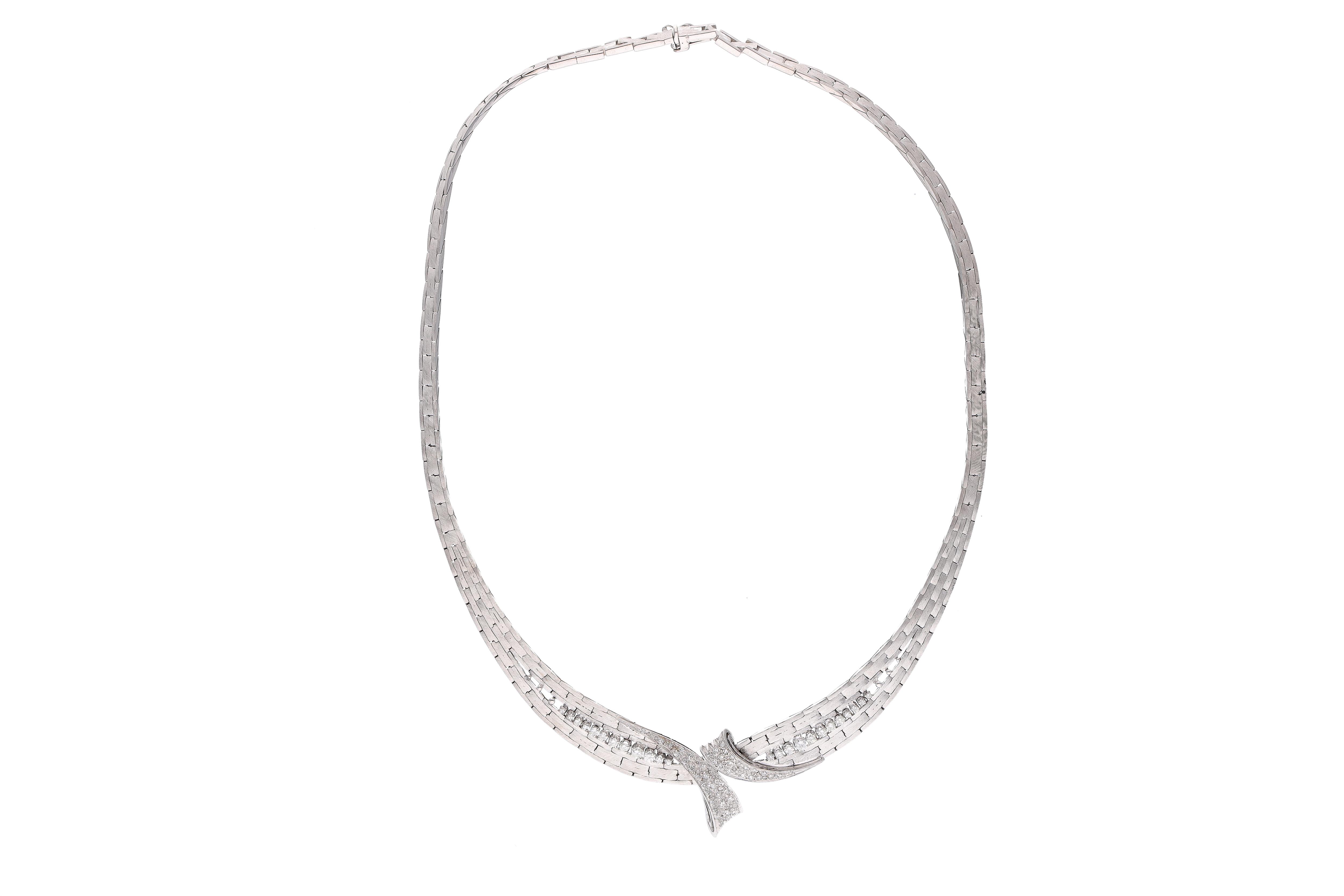 Collana con diamanti - Asta Preziosi