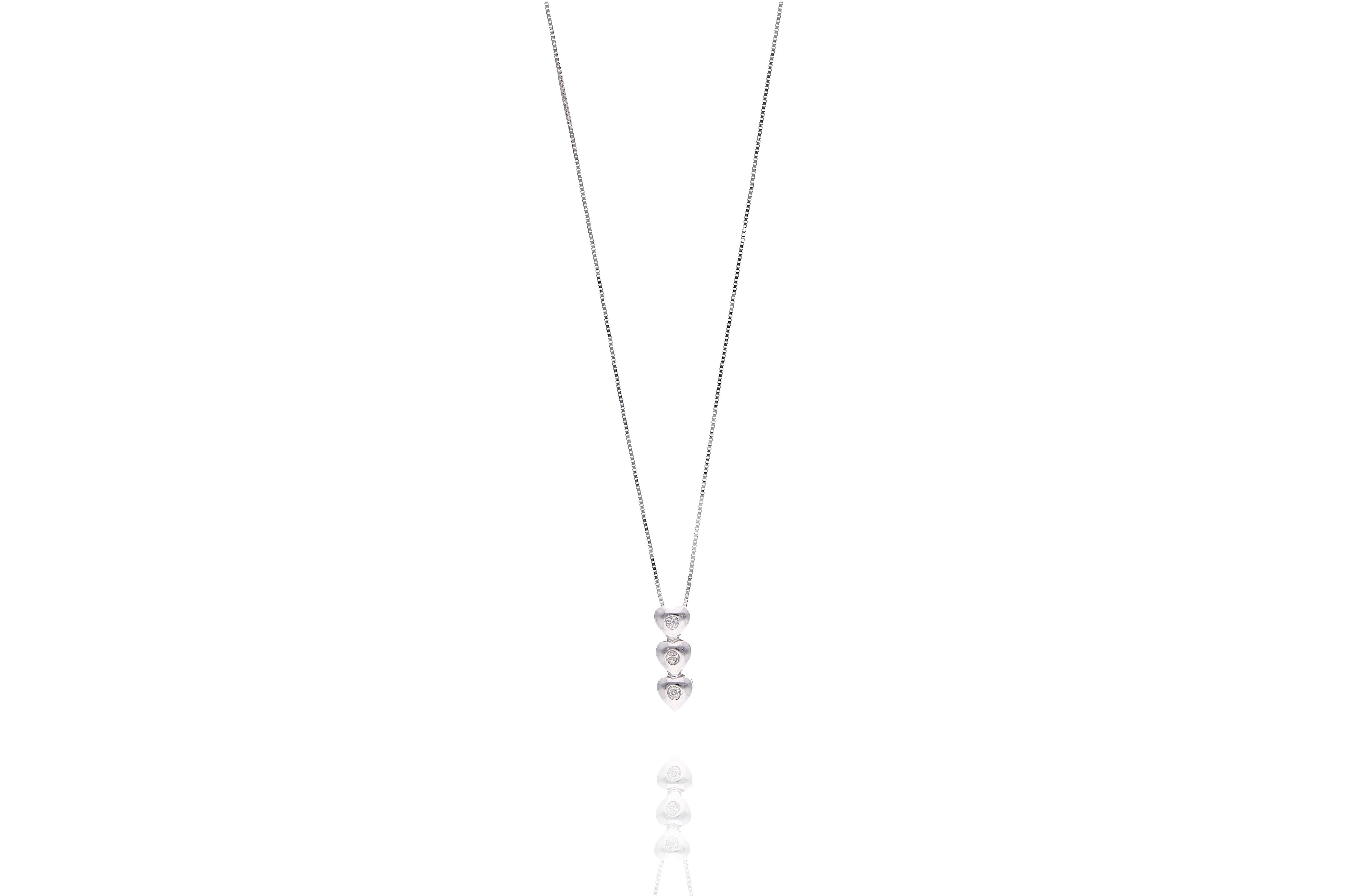 Collana e pendente con diamanti - Asta Preziosi