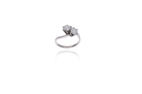 Anello con diamanti - Asta Preziosi