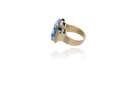 Anello con topazio e pietre - Asta Preziosi