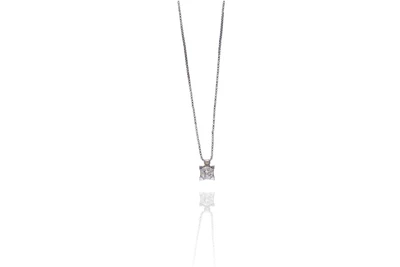 Collana con diamante - Asta Preziosi