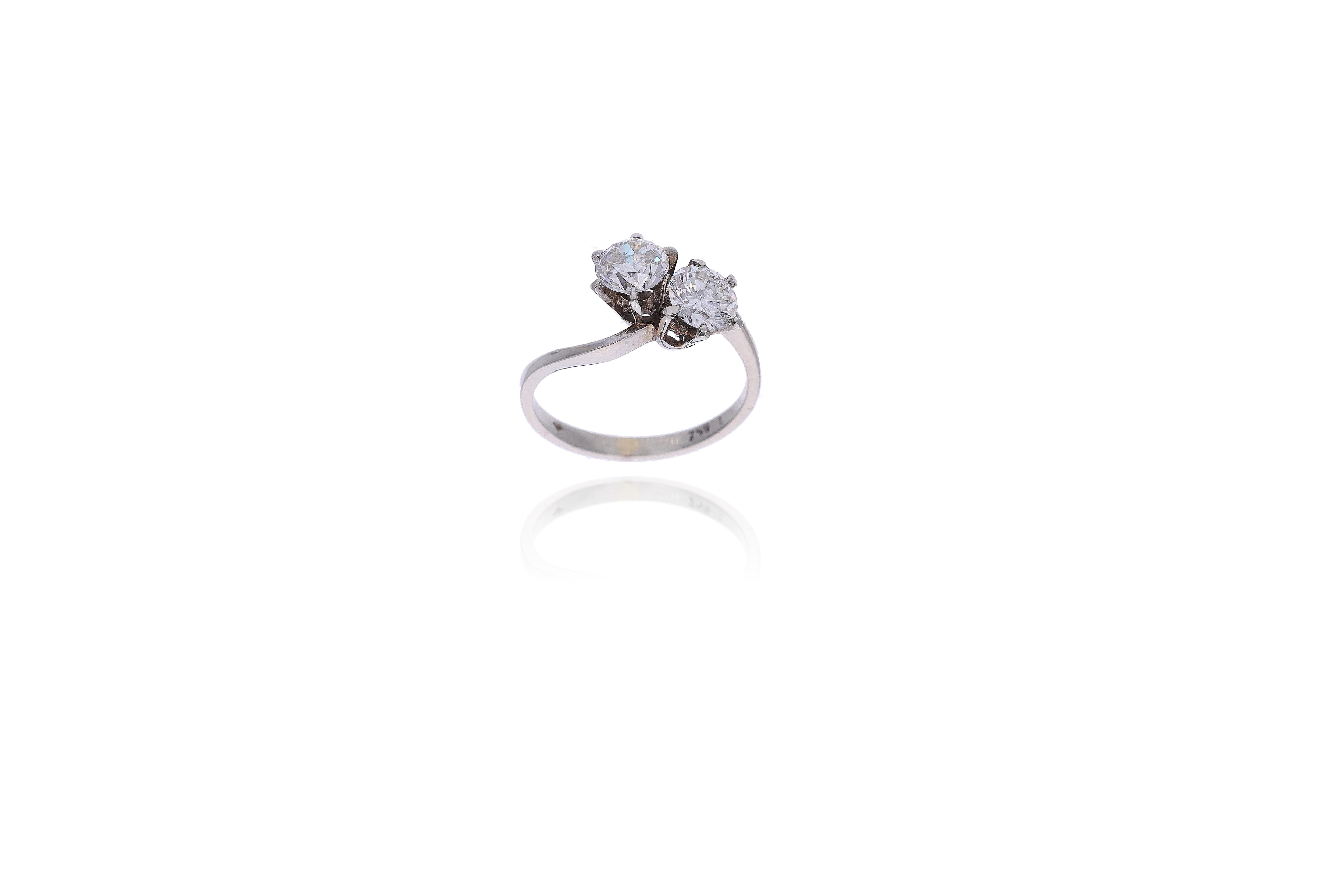 Anello con diamanti - Asta Preziosi
