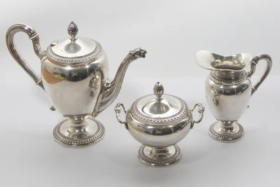 Servizio da caffe' in argento - Asta Preziosi Servizio da caffe' in argento - Asta Preziosi