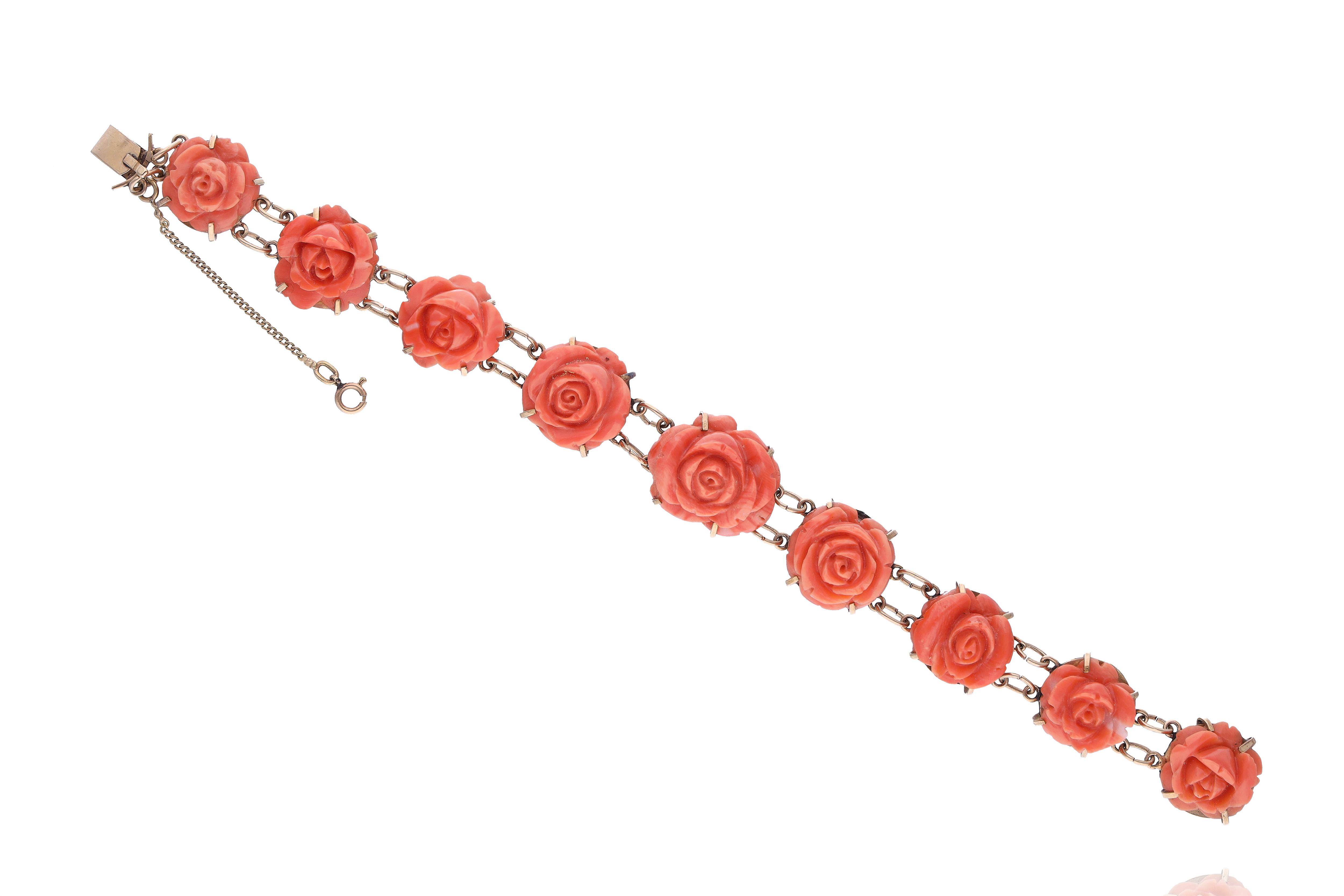 Bracciale con coralli - Asta Preziosi