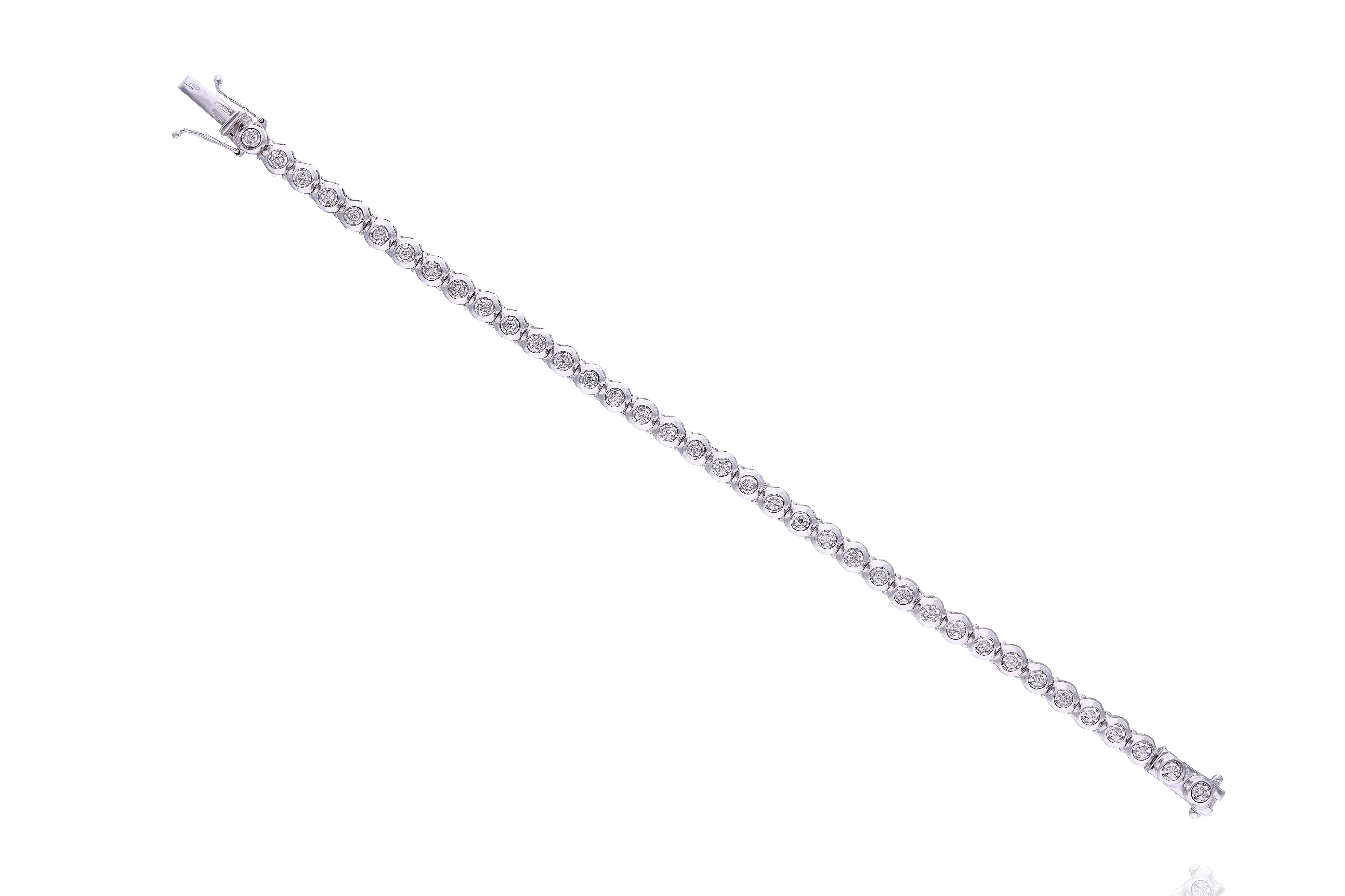 Bracciale con diamanti - Asta Preziosi