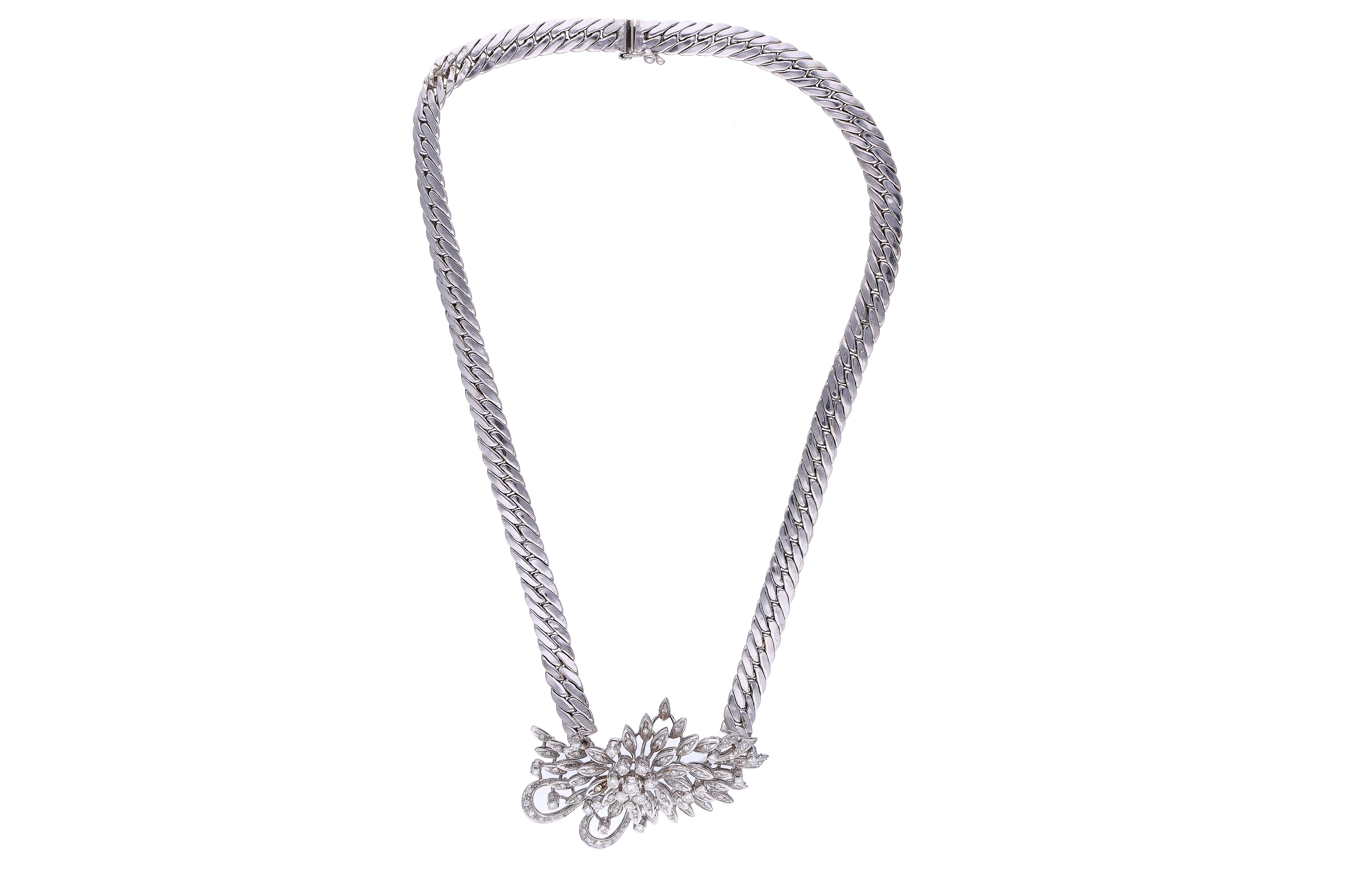 Collana con diamanti - Asta Preziosi