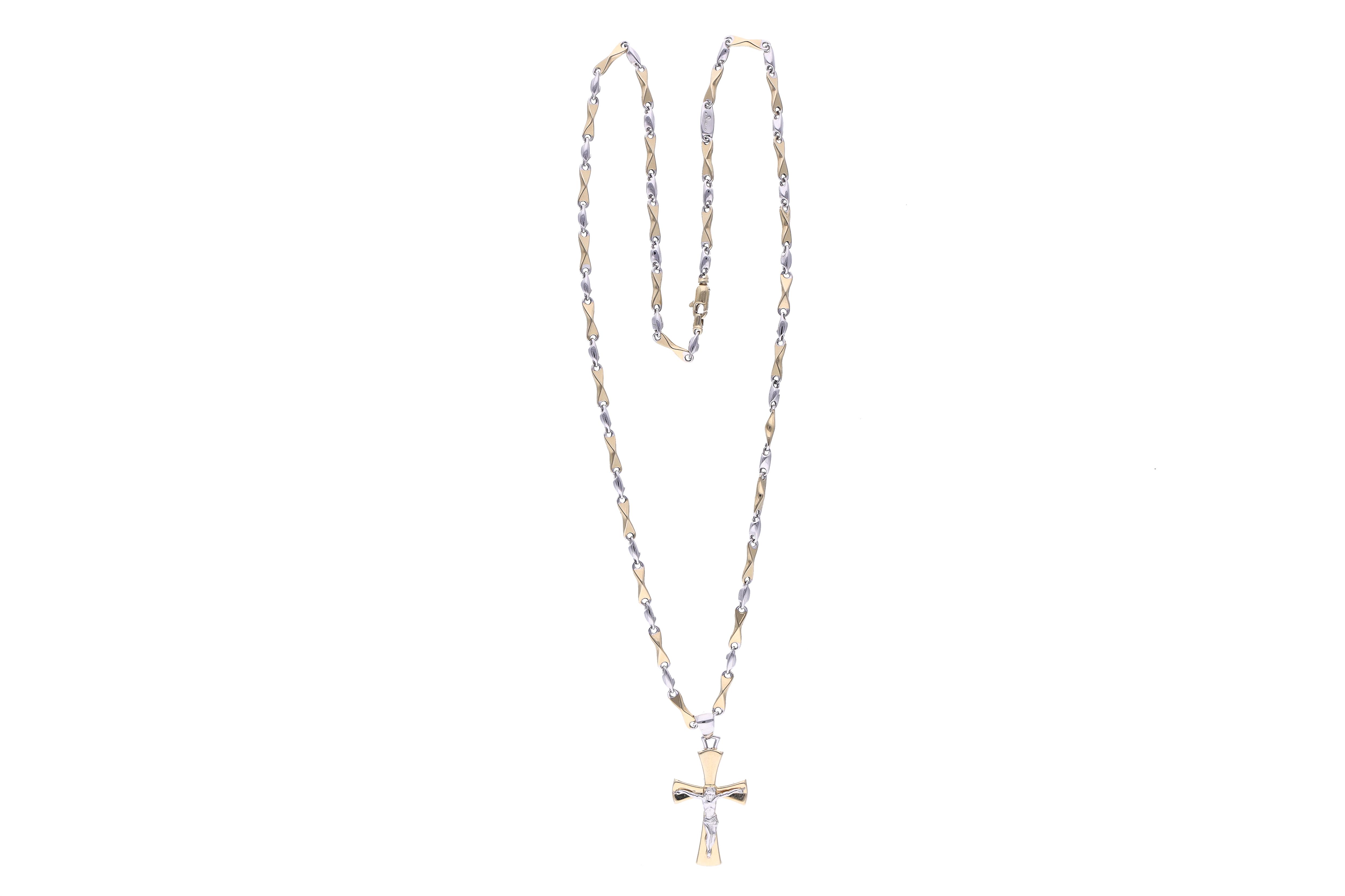 Collana e ciondolo in oro - Asta Preziosi