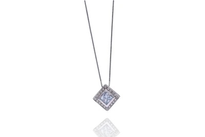 Collana con acquamarina e diamanti - Asta Preziosi Collana con acquamarina e diamanti - Asta Preziosi