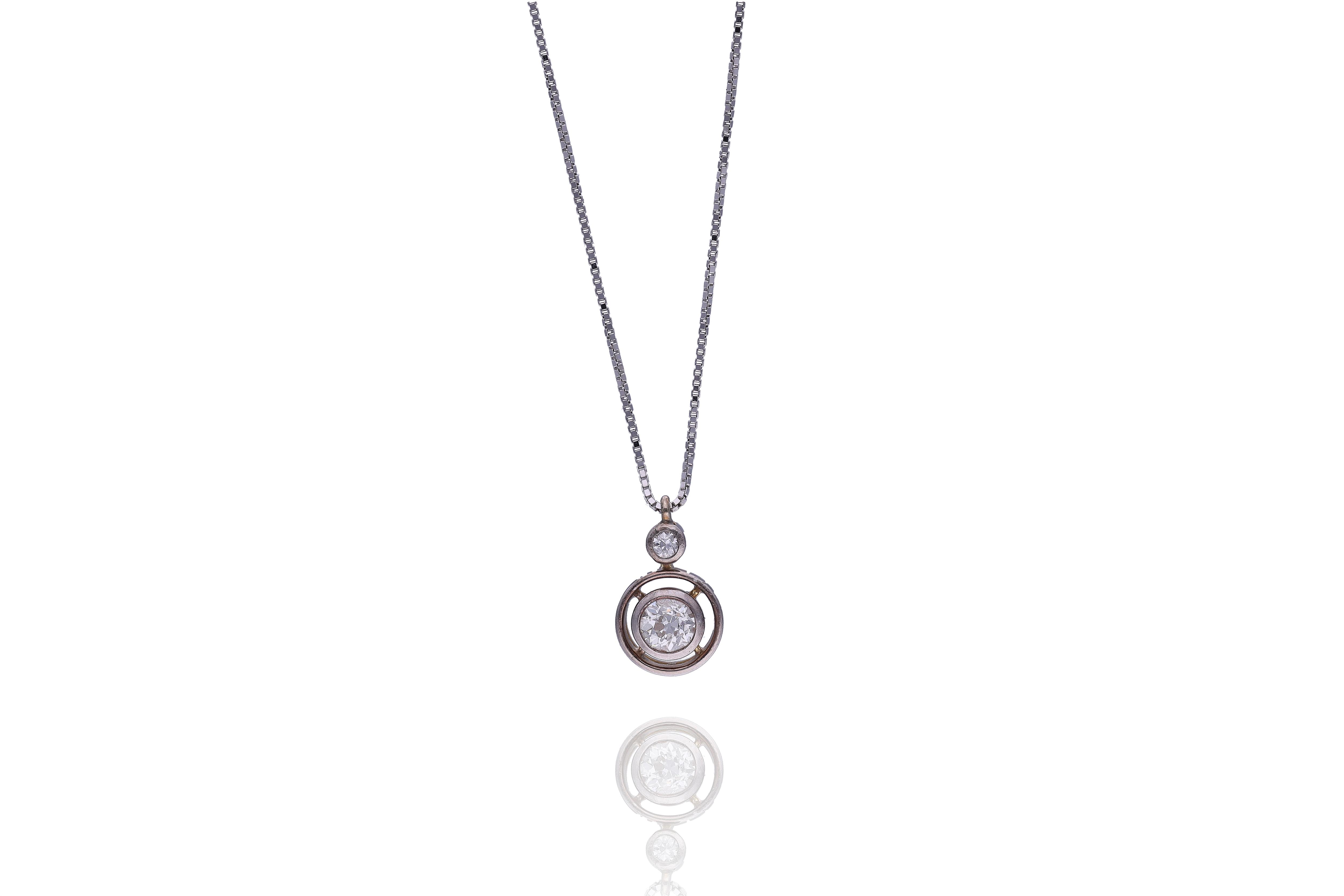 Collana con diamanti - Asta Preziosi