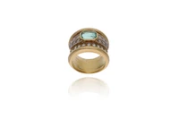 Anello con diamanti e smeraldo - Asta Preziosi Anello con diamanti e smeraldo - Asta Preziosi