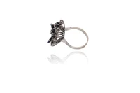 Anello con diamanti e zaffiri - Asta Preziosi Anello con diamanti e zaffiri - Asta Preziosi