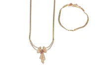 Parure con diamanti e rubini - Asta Preziosi Parure con diamanti e rubini - Asta Preziosi