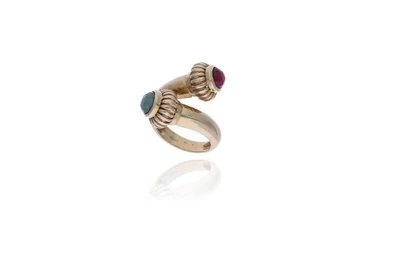 Anello con pietre - Asta Preziosi