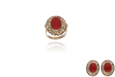 Parure con corallo - Asta Preziosi Parure con corallo - Asta Preziosi