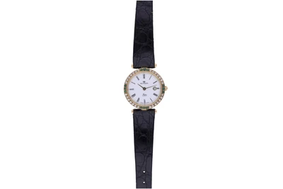 Pryngeps Flatline, orologio in oro, diamanti e smeraldi - Asta Preziosi Pryngeps Flatline, orologio in oro, diamanti e smeraldi - Asta Preziosi