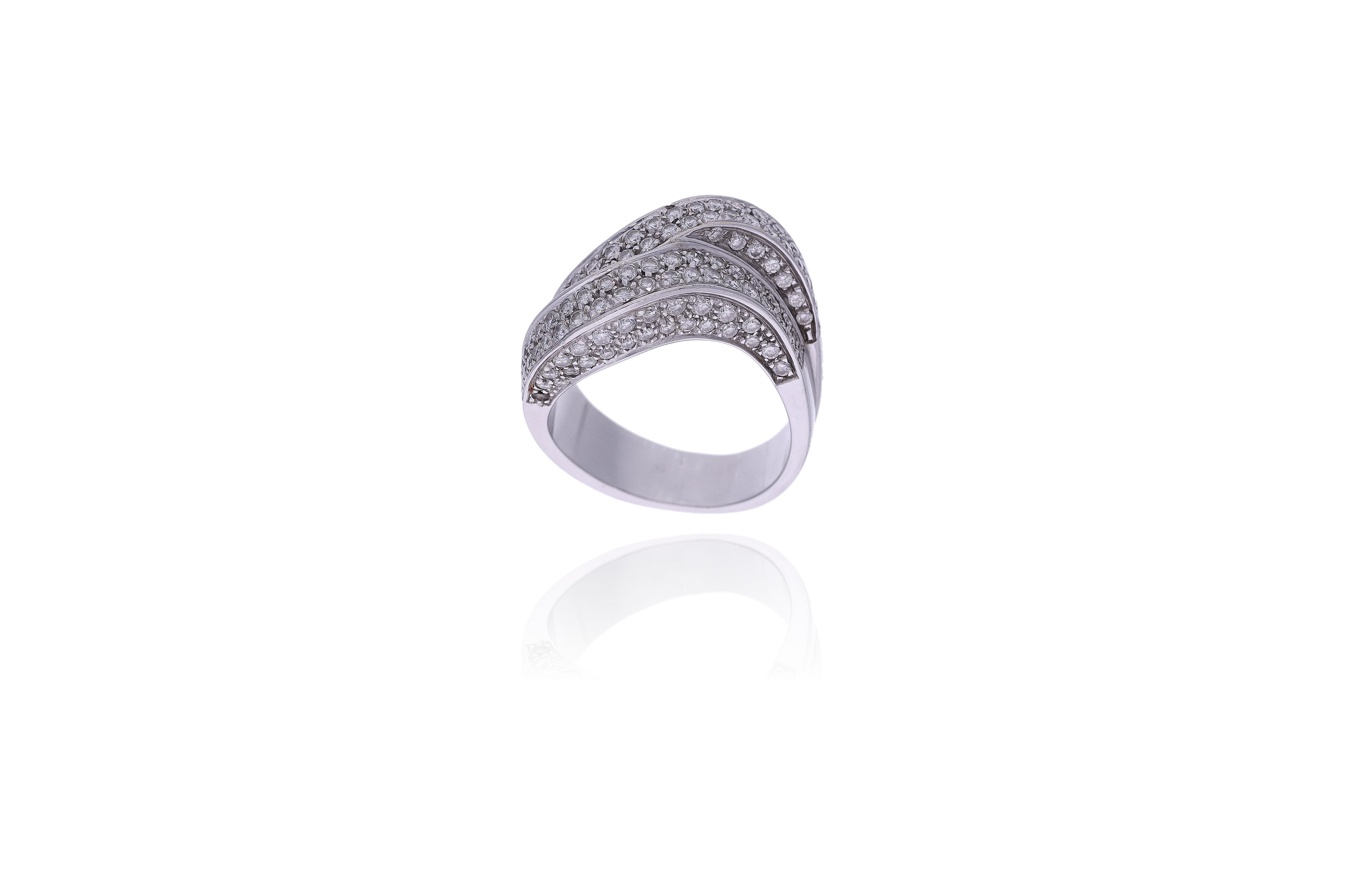Anello con diamanti - Asta Preziosi