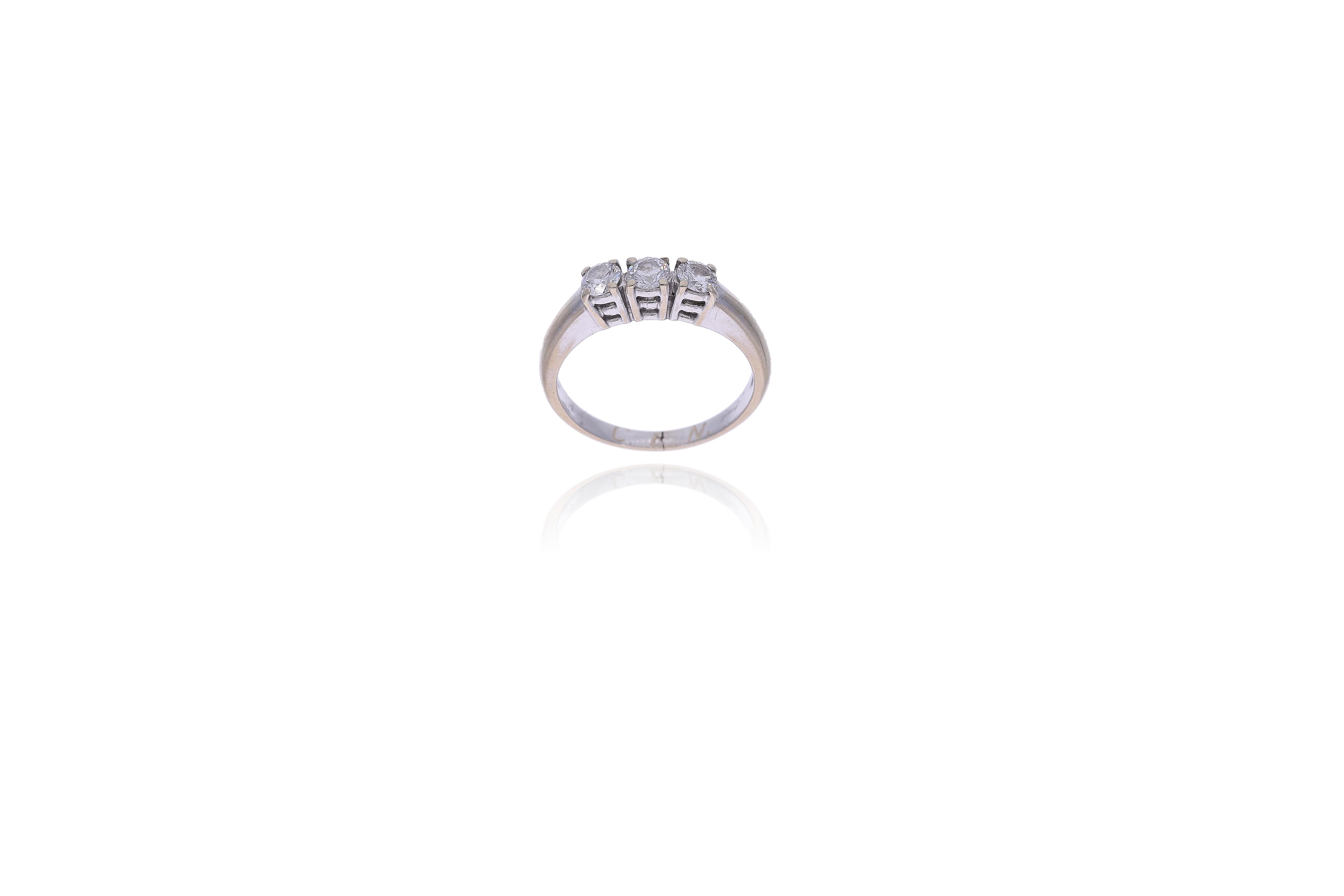 Anello con diamanti - Asta Preziosi