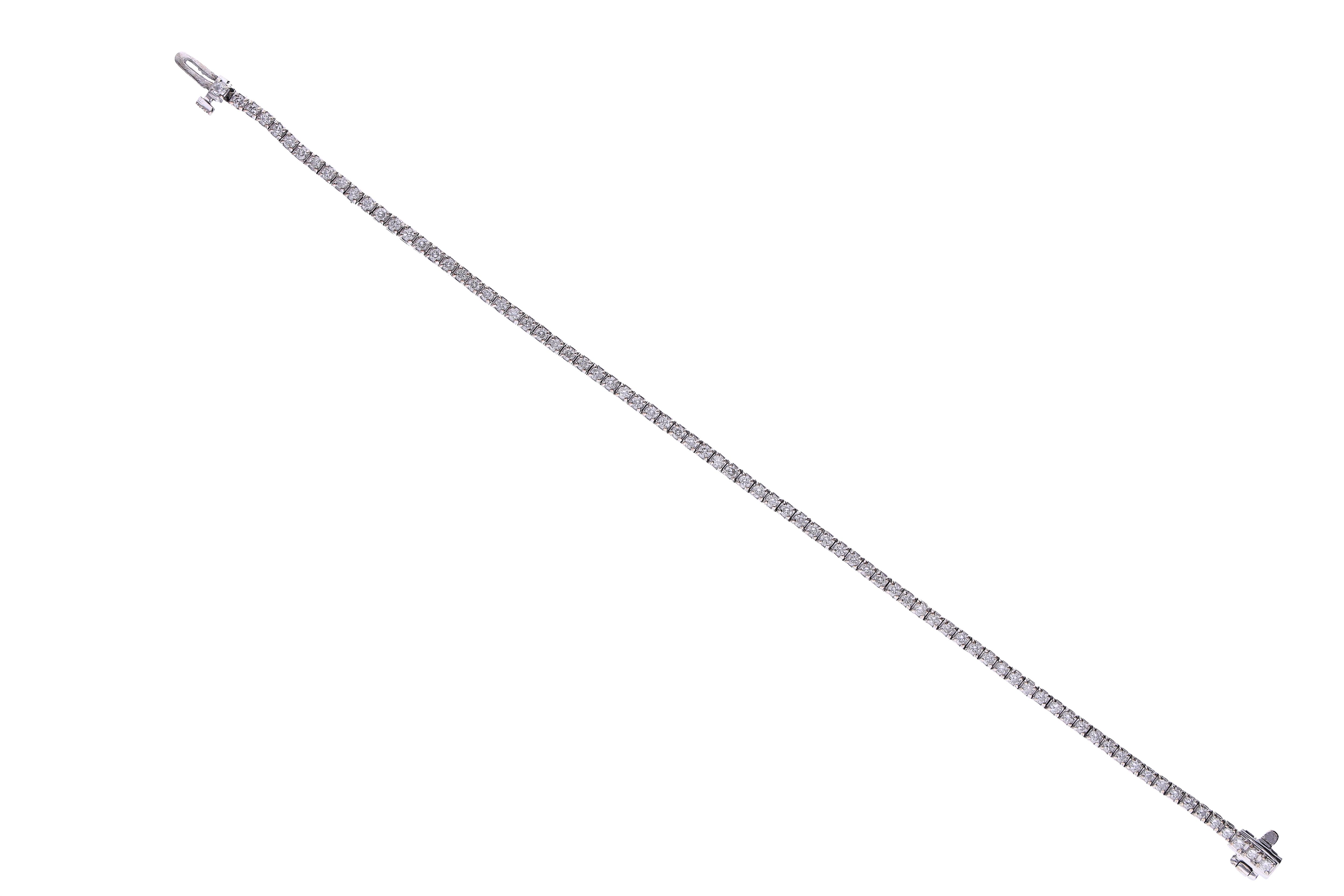 Bracciale con diamanti - Asta Preziosi