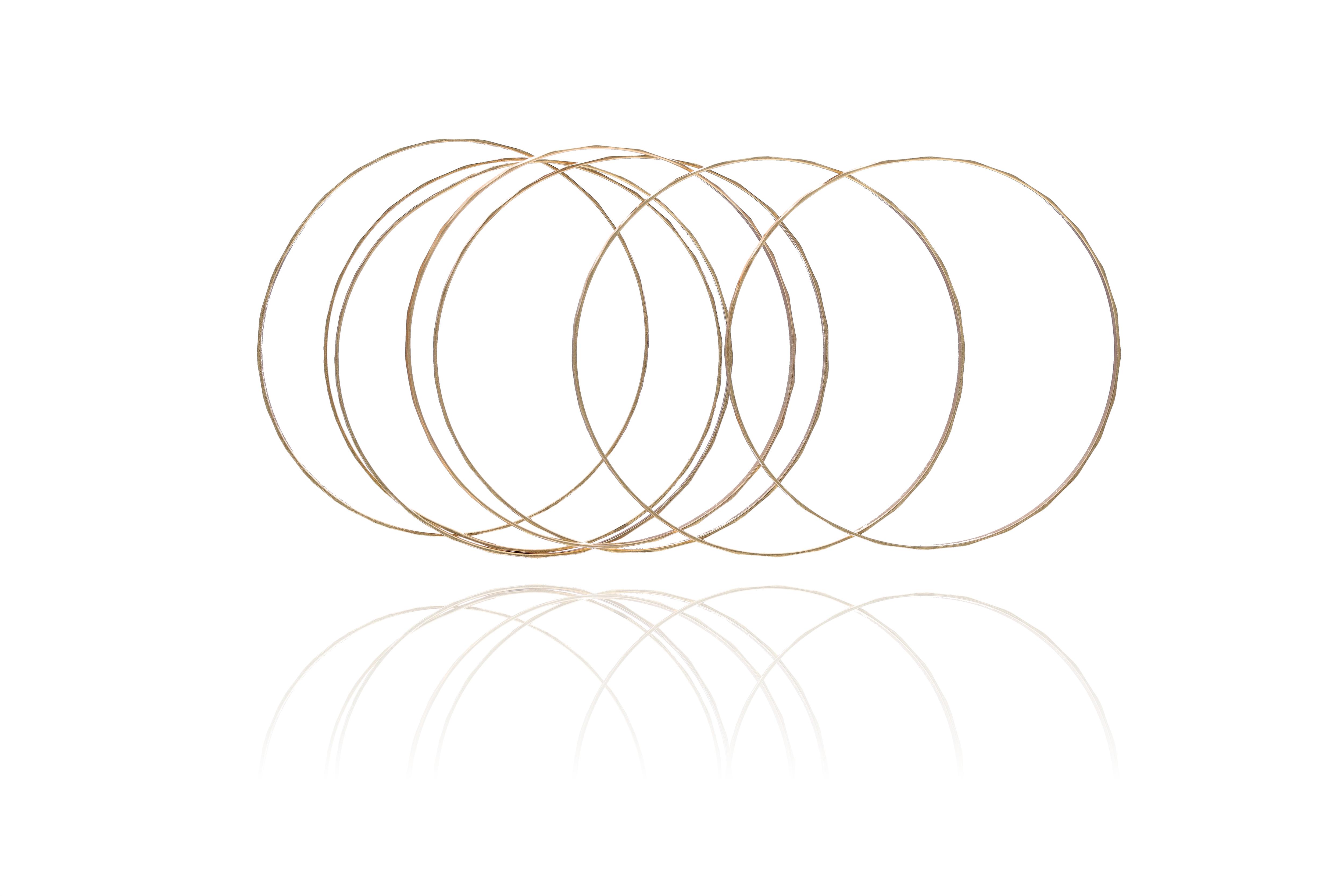 Sette bracciali in oro - Asta Preziosi
