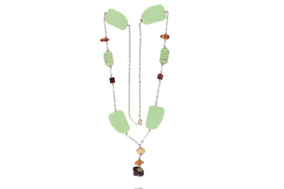Collana con pietre - Asta Preziosi