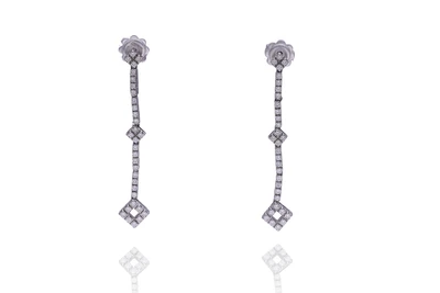 Orecchini con diamanti - Asta Preziosi Orecchini con diamanti - Asta Preziosi