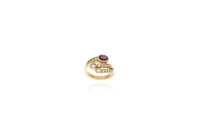 Anello con rubino e diamanti - Asta Preziosi