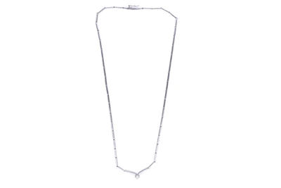 Collana con diamante - Asta Preziosi