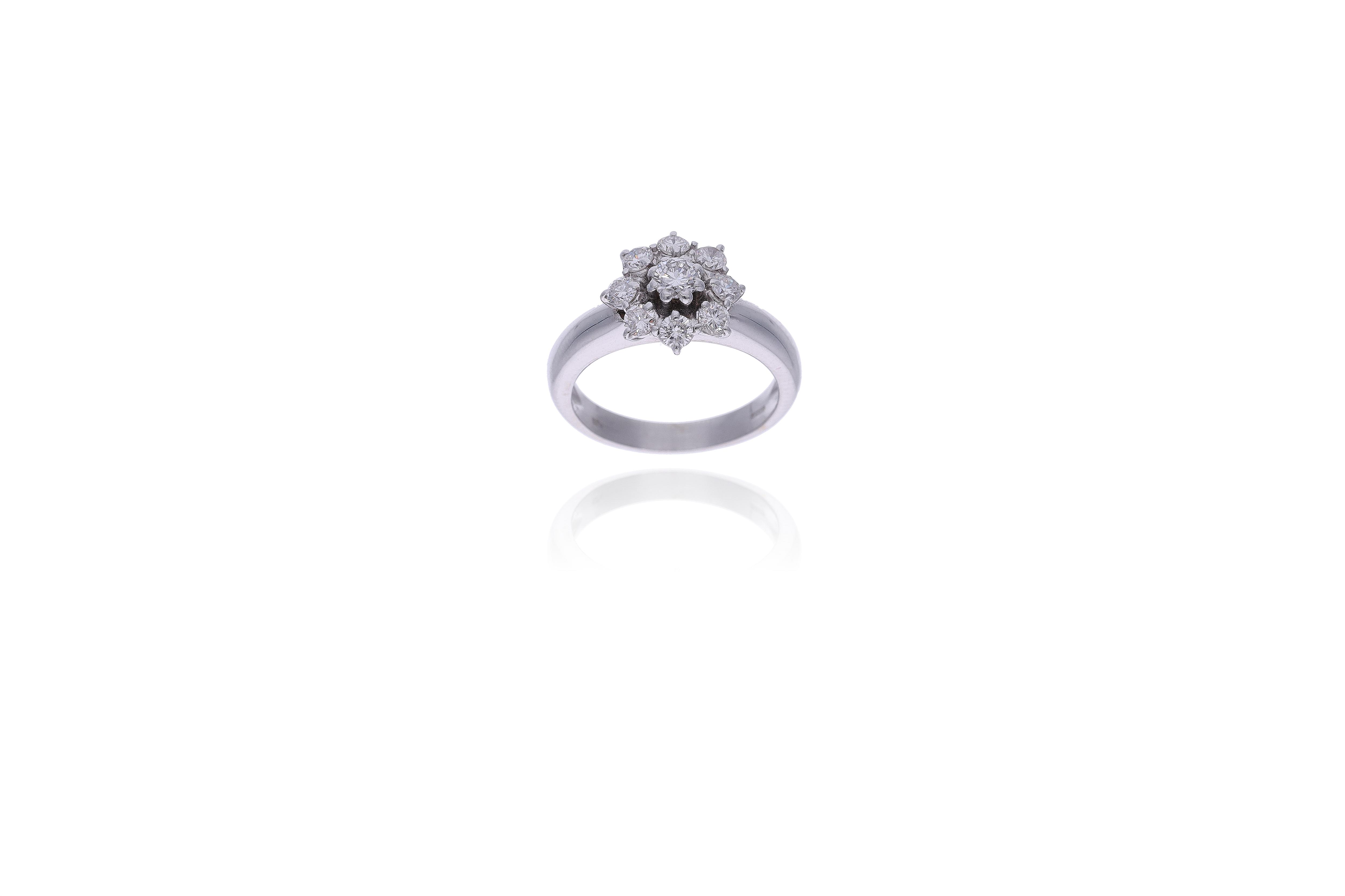 Anello con diamanti - Asta Preziosi