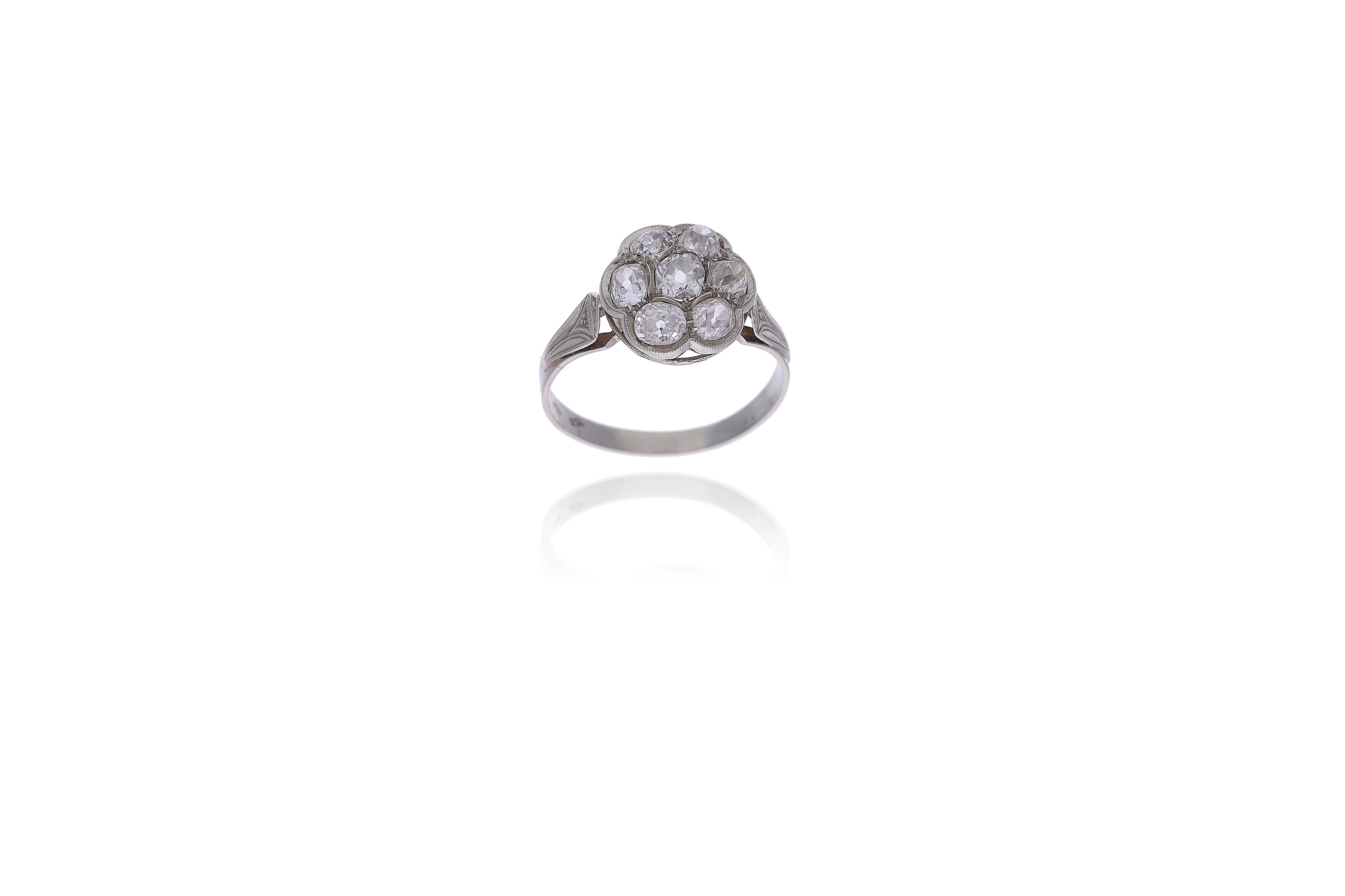 Anello con diamanti - Asta Preziosi