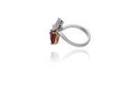 Anello con diamanti e rubino - Asta Preziosi Anello con diamanti e rubino - Asta Preziosi