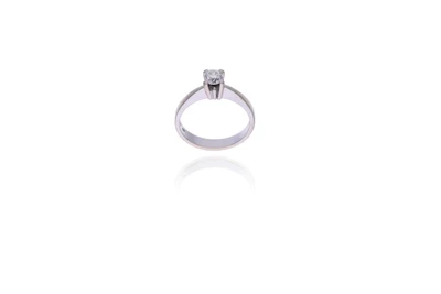 Alfieri & St.John anello con diamante - Asta Preziosi