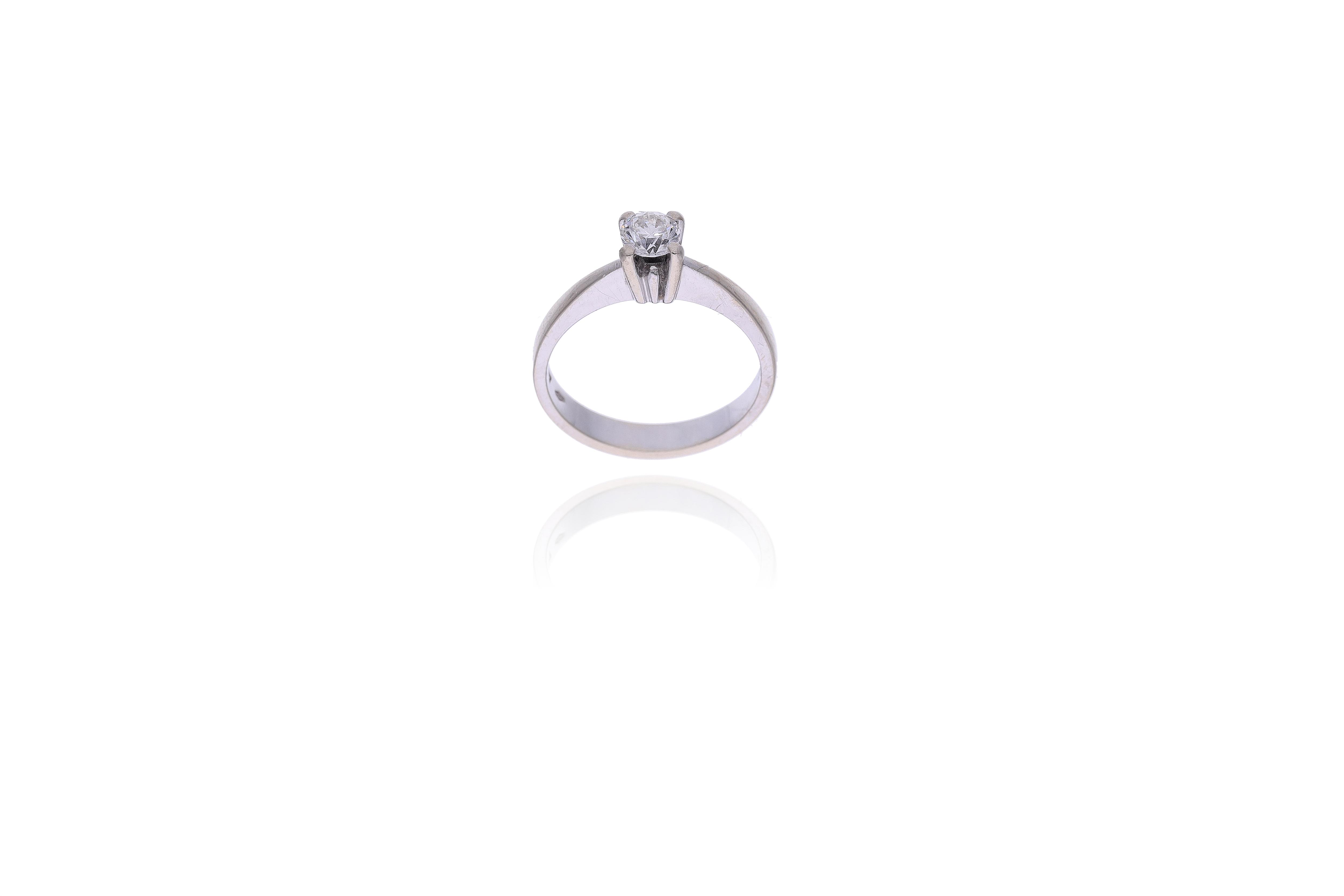 Alfieri & St.John anello con diamante - Asta Preziosi