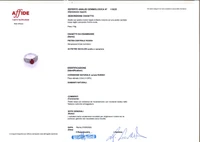 Anello con diamanti e rubino - Asta Preziosi