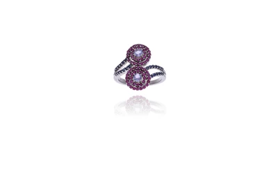 Anello con tanzaniti, rubini e zaffiri - Asta Preziosi Anello con tanzaniti, rubini e zaffiri - Asta Preziosi