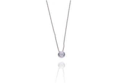 Collana con diamante - Asta Preziosi
