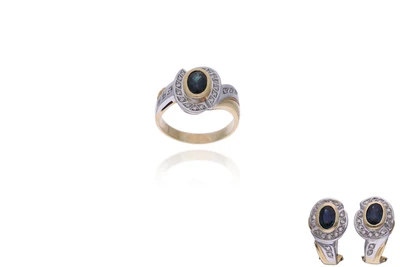 Recarlo, parure con zaffiri e diamanti - Asta Preziosi Recarlo, parure con zaffiri e diamanti - Asta Preziosi