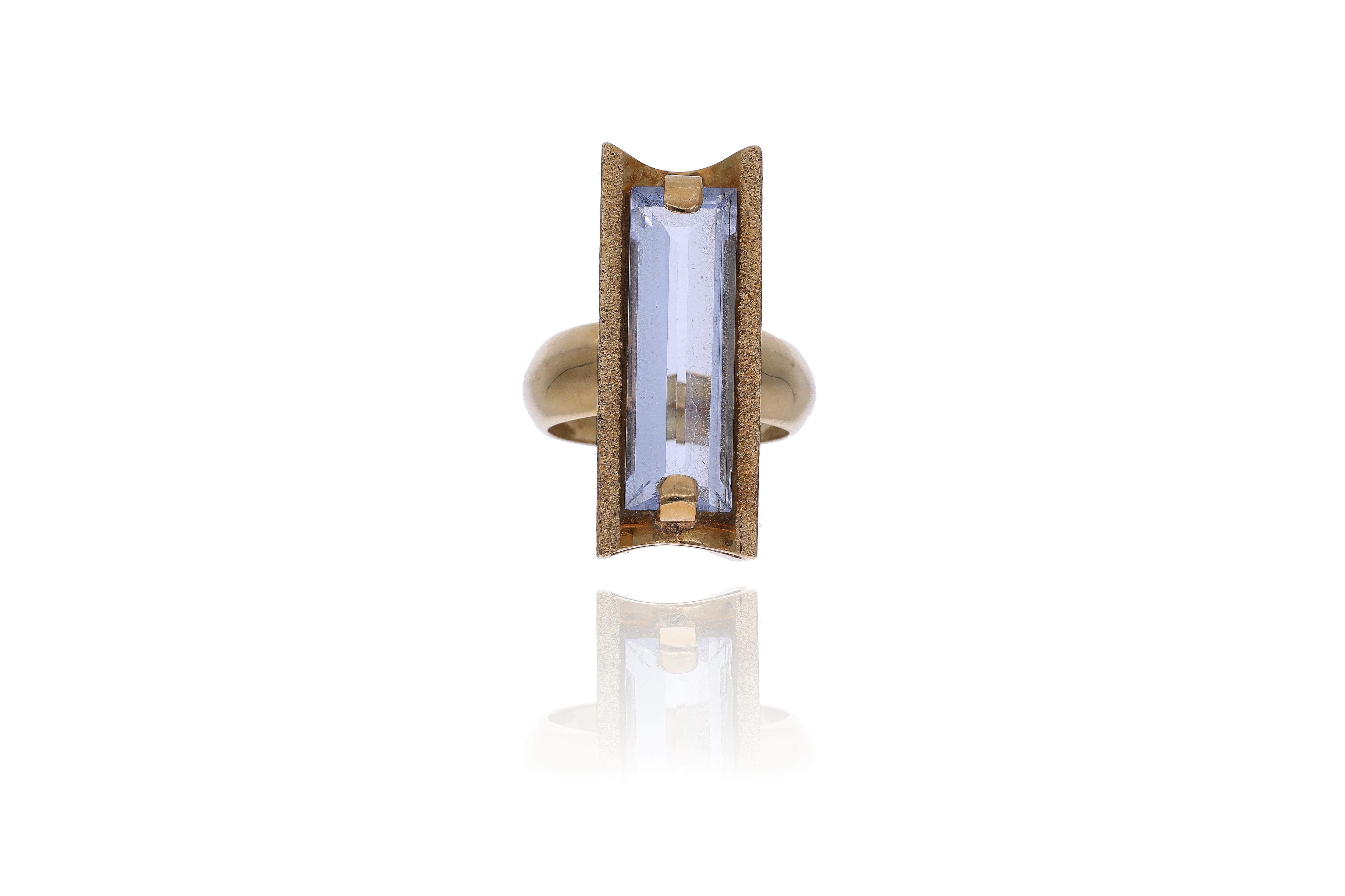 Anello con quarzo - Asta Preziosi