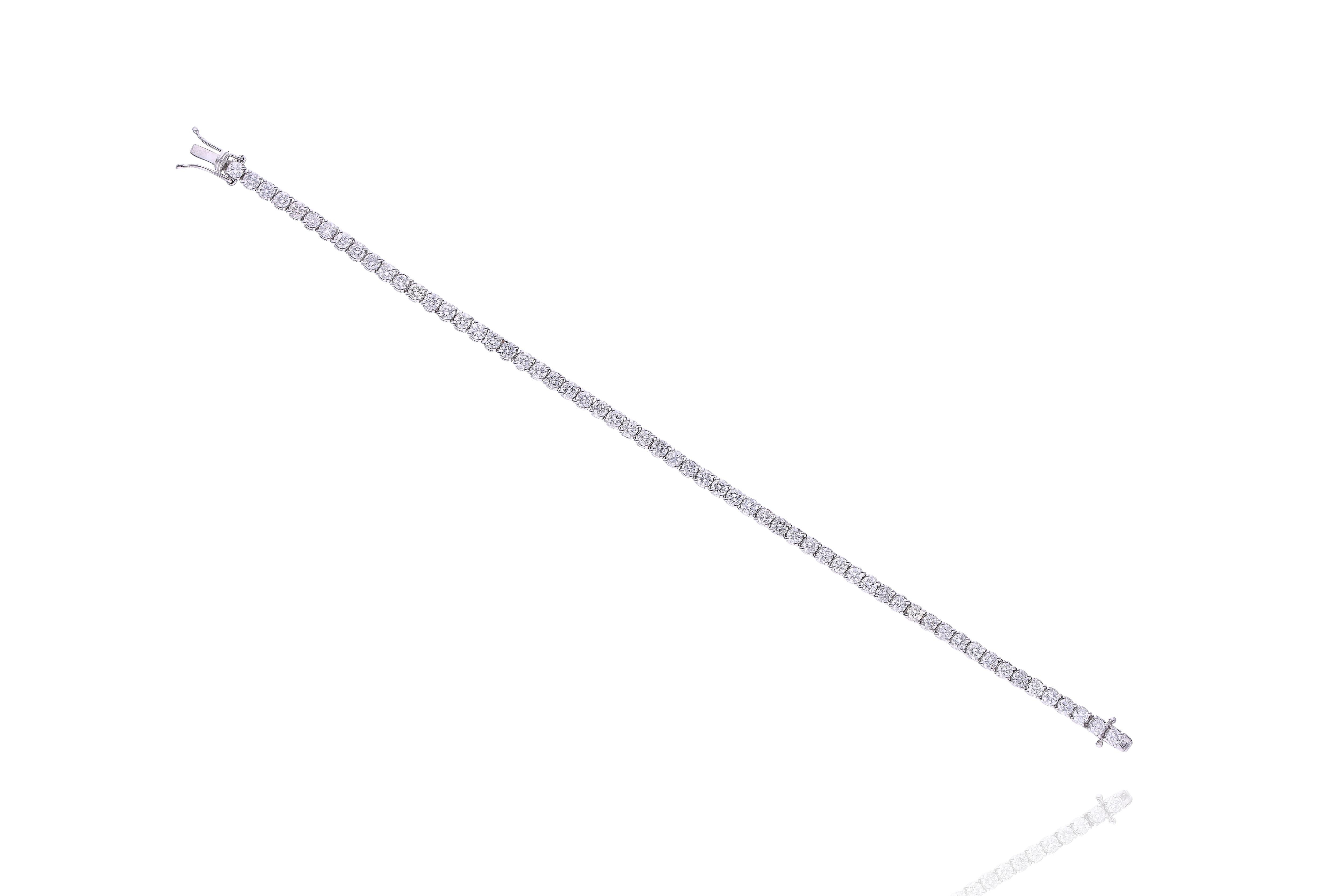 Bracciale con diamanti - Asta Preziosi