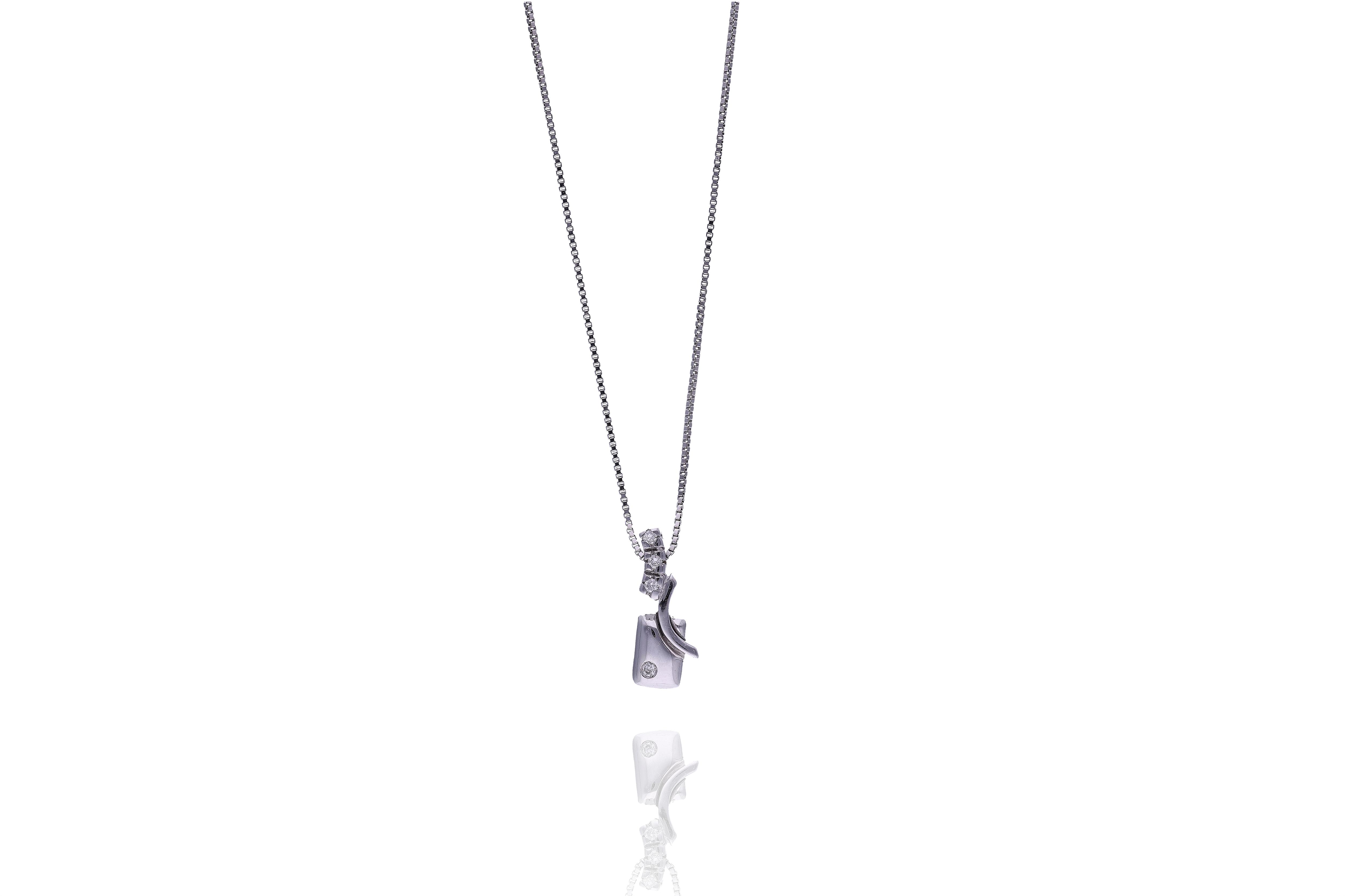 Collana con diamanti - Asta Preziosi