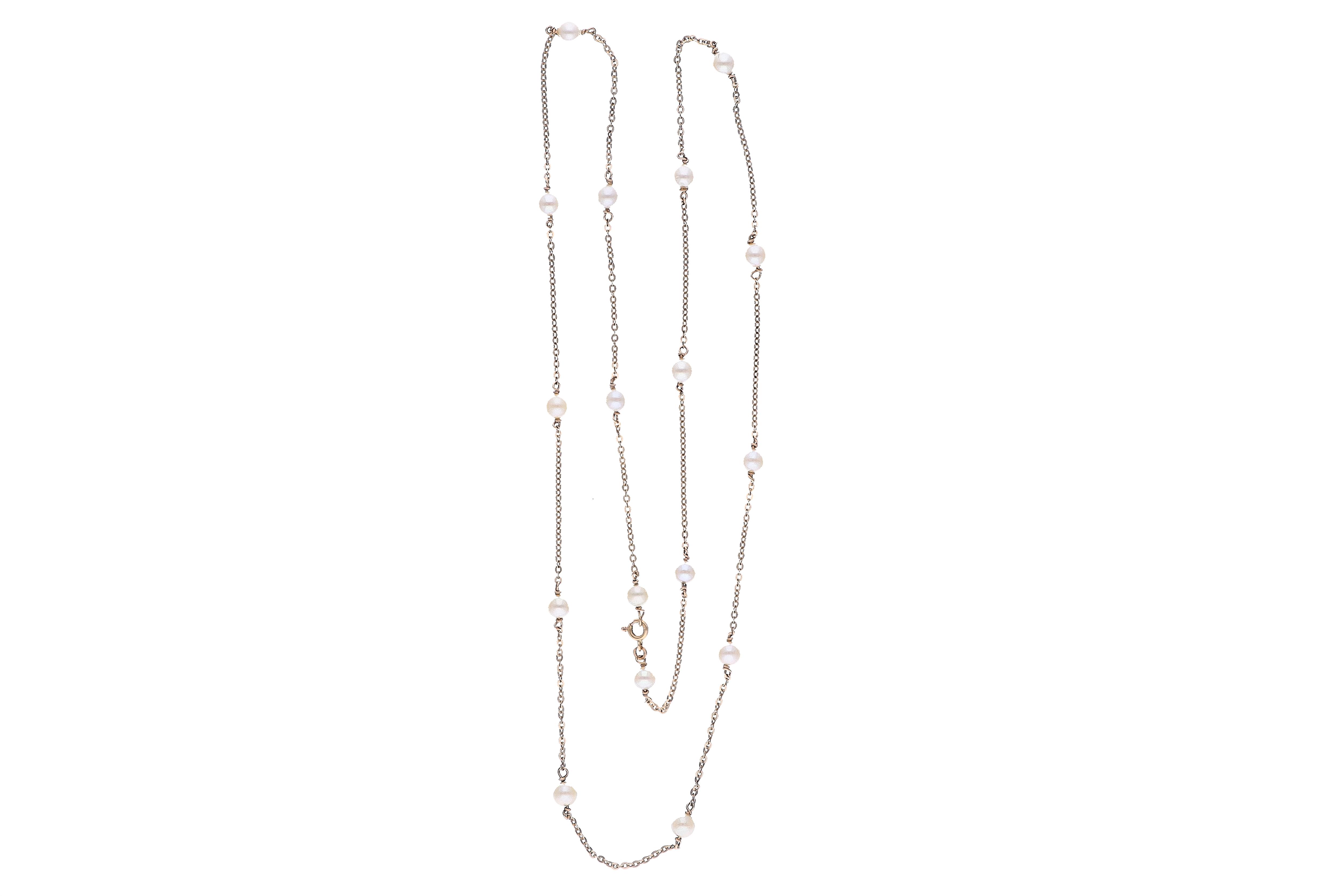 Collana con perle coltivate - Asta Preziosi