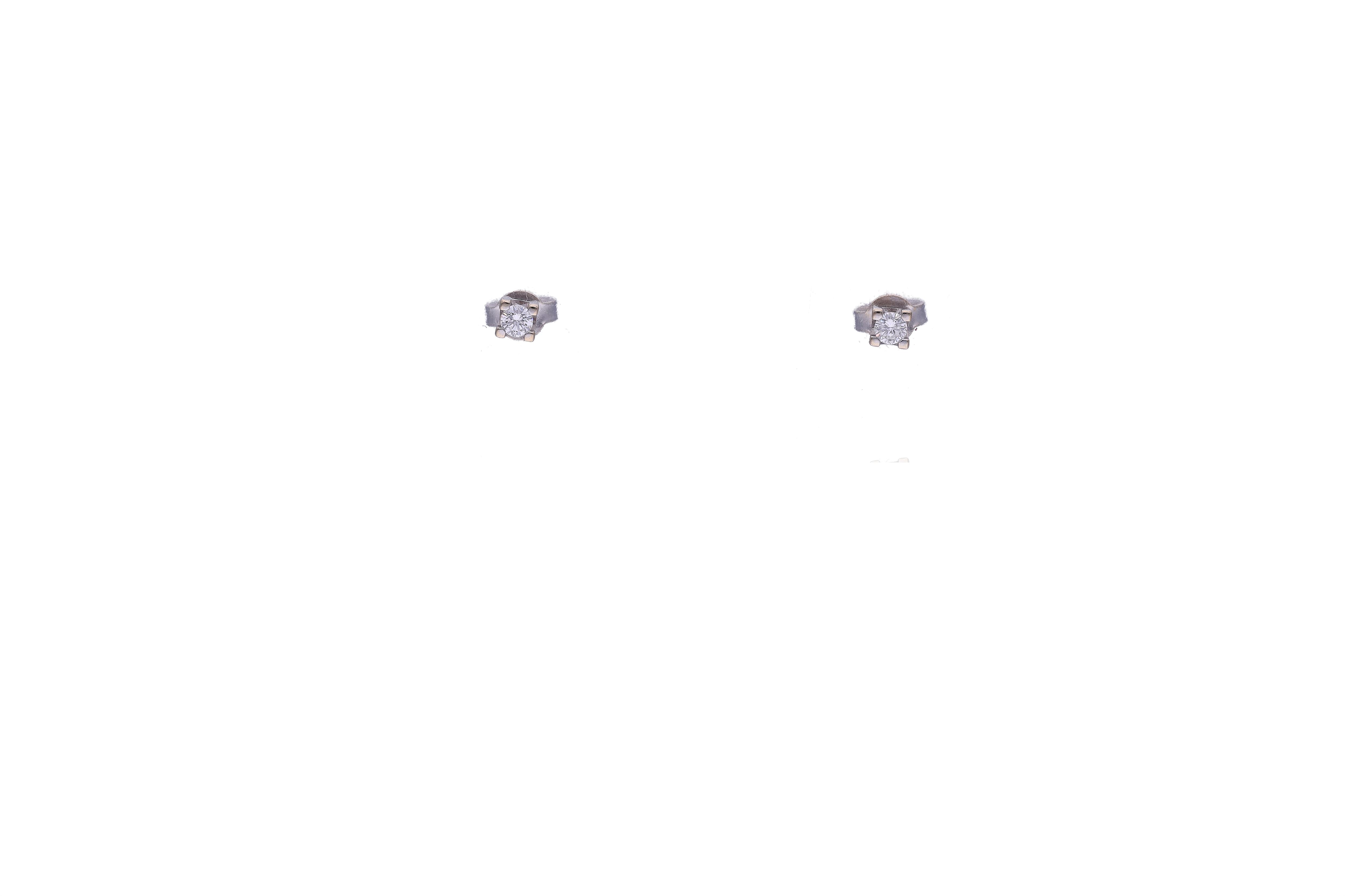 Orecchini con diamanti - Asta Preziosi