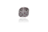 Anello con diamanti, rubini e pietre - Asta Preziosi Anello con diamanti, rubini e pietre - Asta Preziosi
