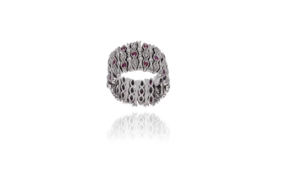 Anello con diamanti, rubini e pietre - Asta Preziosi Anello con diamanti, rubini e pietre - Asta Preziosi