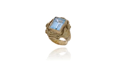 Anello con topazio - Asta Preziosi