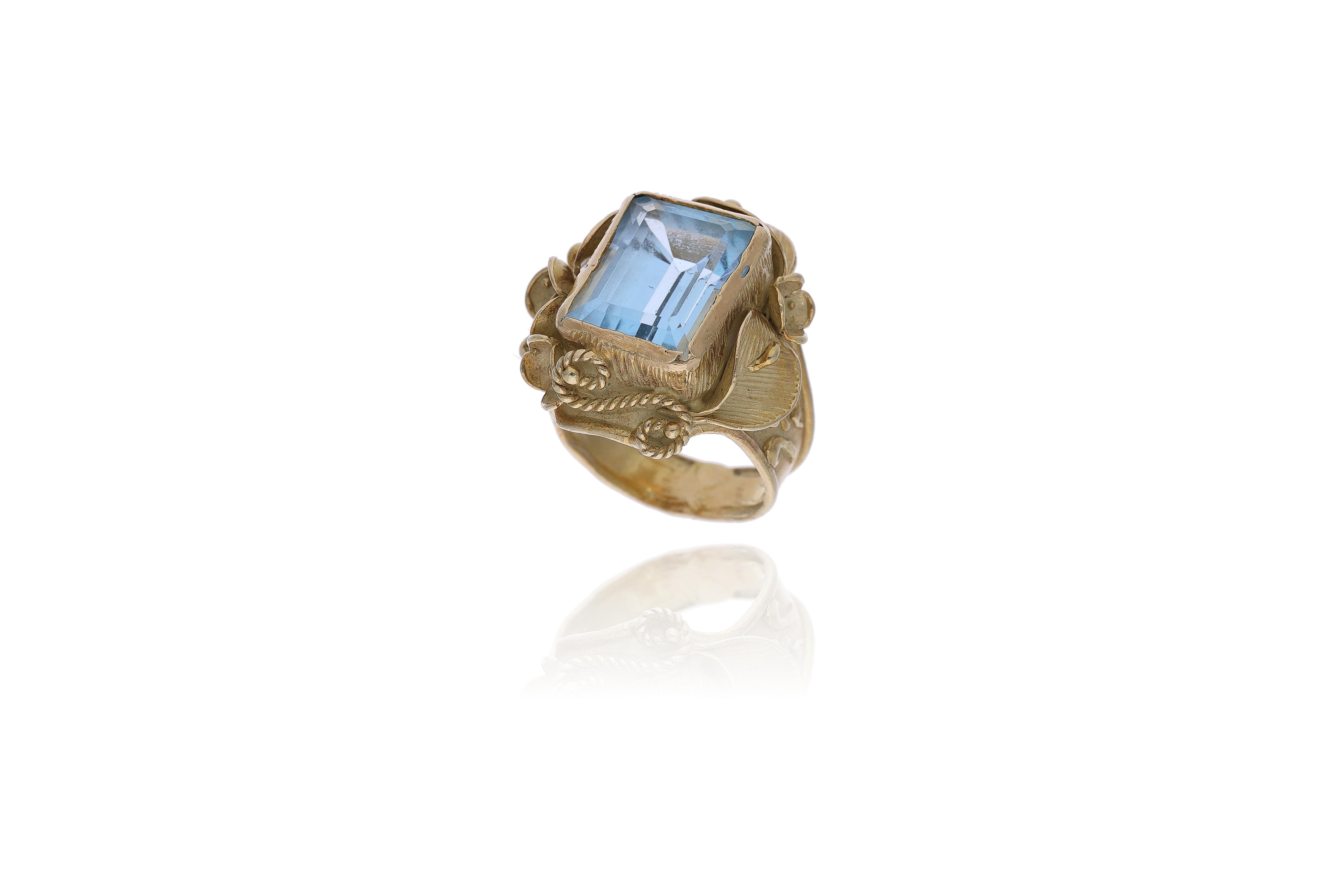 Anello con topazio - Asta Preziosi