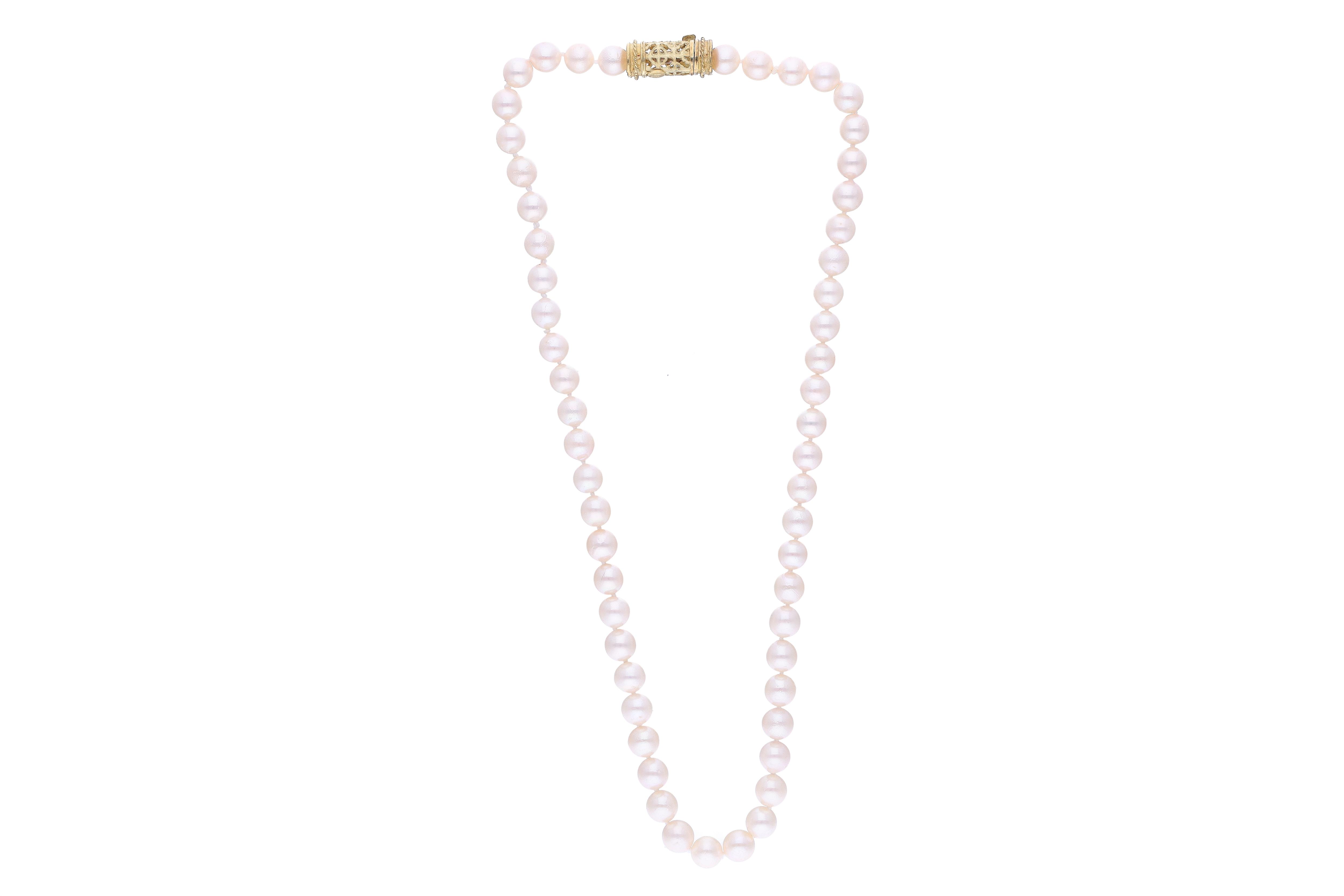 Collana di perle coltivate - Asta Preziosi