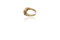 Anello con diamanti e zaffiri - Asta Preziosi Anello con diamanti e zaffiri - Asta Preziosi